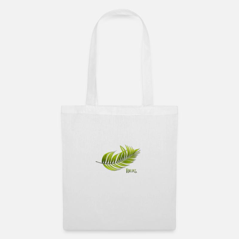 Palms Palme Palmen Shirt - Stoffbeutel - Weiß
