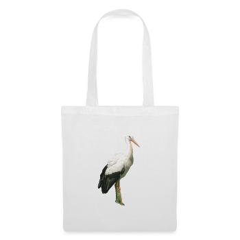 Storch - Stoffbeutel - Weiß - Vorne