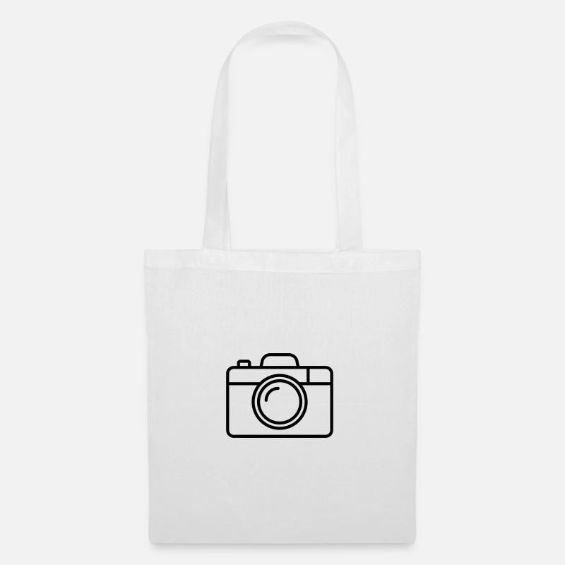 Fotografie Icon - Stoffbeutel - Weiß