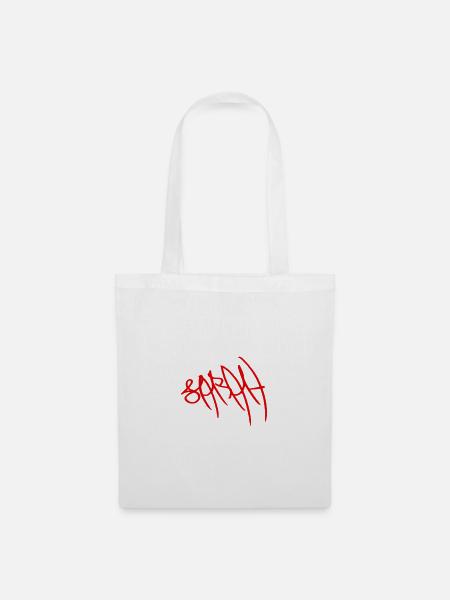 Geschenkidee für Sarah - Stoffbeutel - Weiß