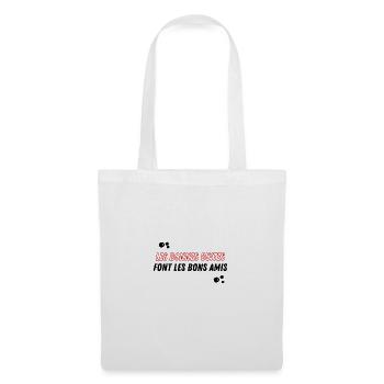 Les bonnes cuites - Sac en tissu - blanc - Devant