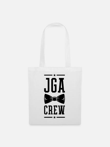 Junggesellenabschied Crew - Stoffbeutel - Weiß