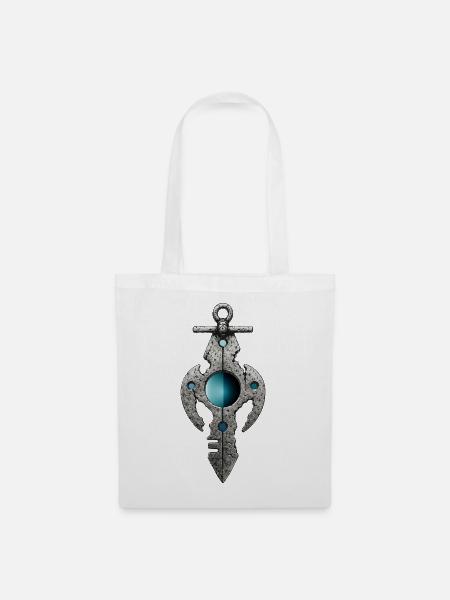 Sacred Fragment – Mystisches Sigil - Stoffbeutel - Weiß