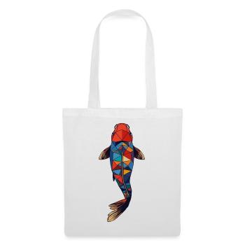 Calm as a koi - Tote Bag - white - Front