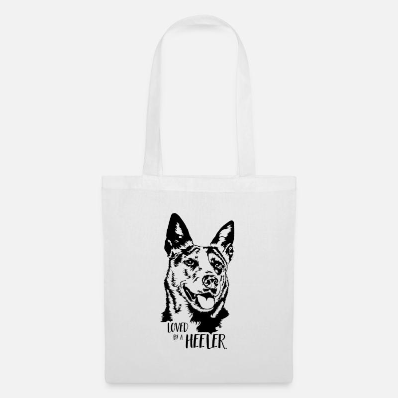 Australian Cattle Dog loved by a Heeler Wilsigns - Stoffbeutel - Weiß