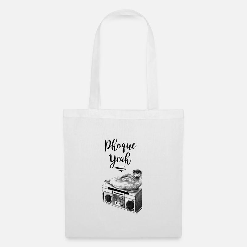 Phoque Yeah - Sac en tissu - blanc