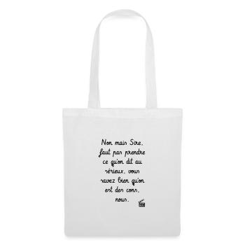 Kaameløtt - Réplique Culte - Citation Drôle - Sac en tissu - blanc - Devant