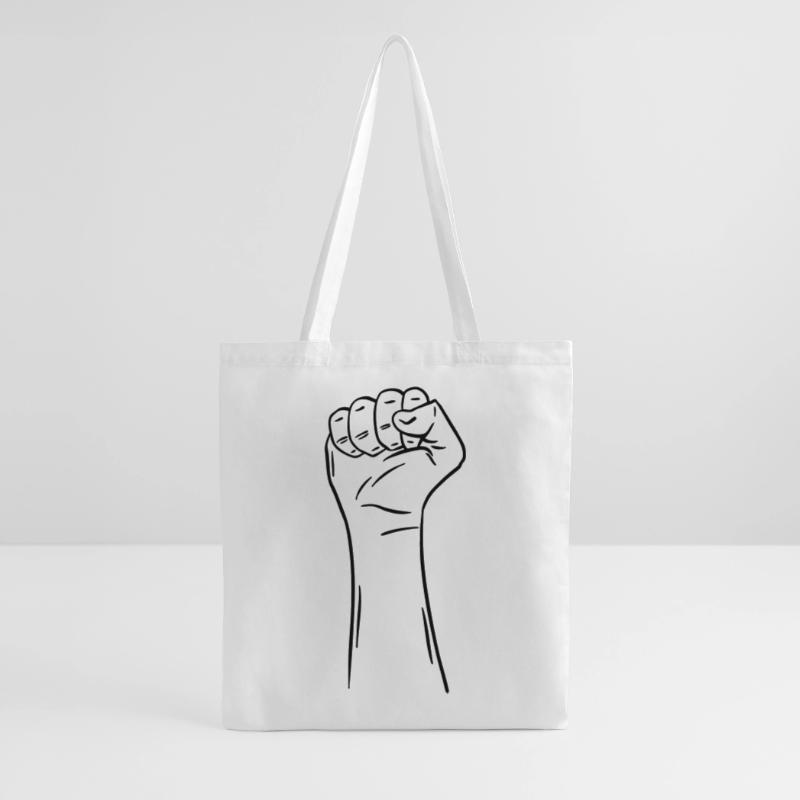 Hand Faust 2 / Faust / Kampf / Protest Stoffbeutel