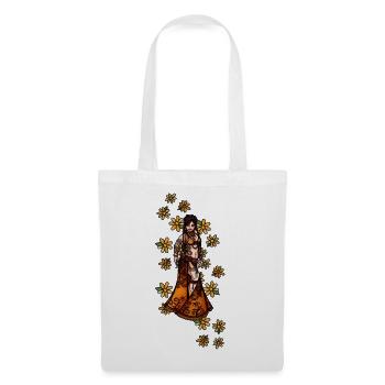 Boho Henna Flora Goddess - Tote Bag - white - Front
