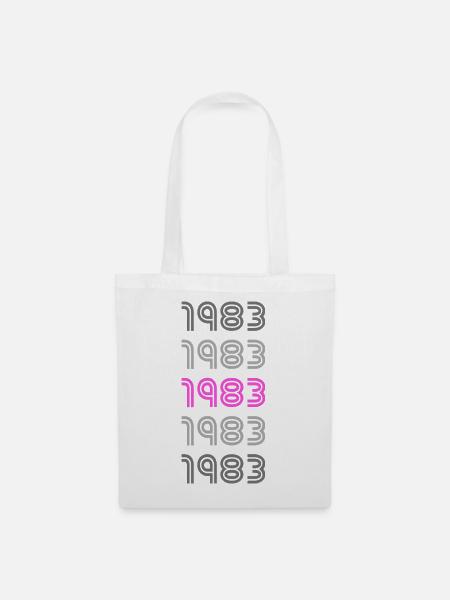 Style 1983 - Stoffbeutel - Weiß