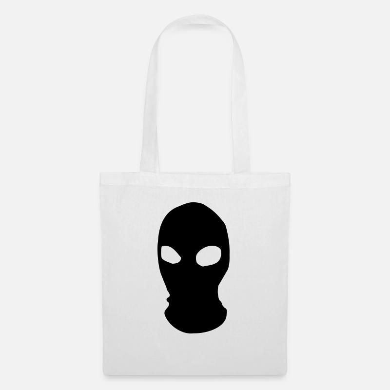 Masque - Sac en tissu - blanc