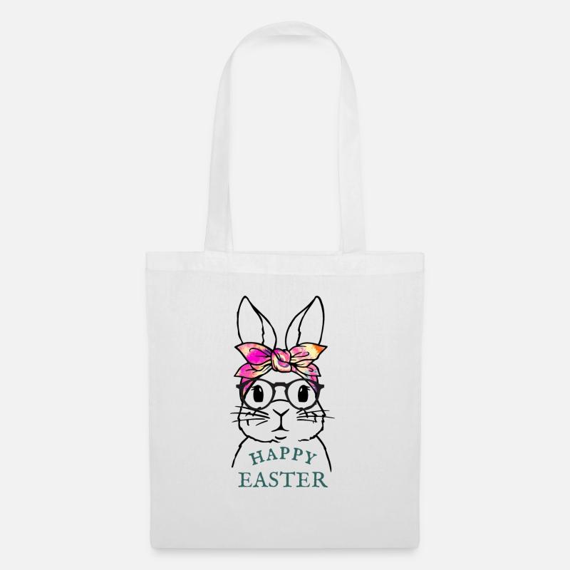 Easter Gift Ideas Happy Easter shirt - Tote Bag - white