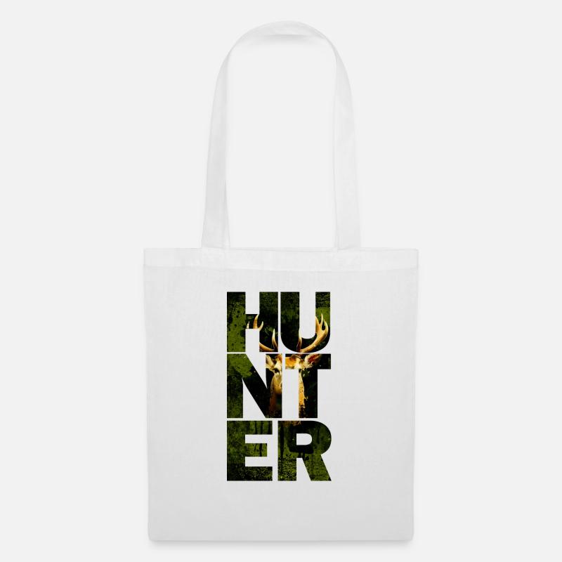 HUNTER Jäger - Stoffbeutel - Weiß