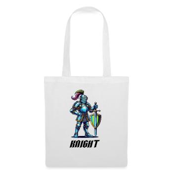 Bande dessinée Knight - Sac en tissu - blanc - Devant