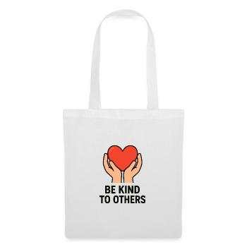 Hands Holding Heart of Kindness - Tote Bag - white - Front