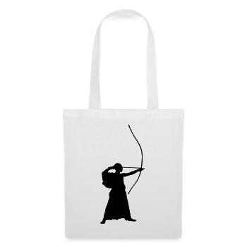 bogenschuetze_1 - Sac en tissu - blanc - Devant