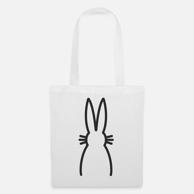 Lapin Lapin - Sac en tissu - blanc