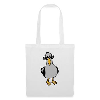 Lunettes de soleil Cool View Seagull - Sac en tissu - blanc - Devant