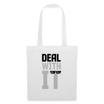 Meme Deal with it - Tote Bag - white - Front