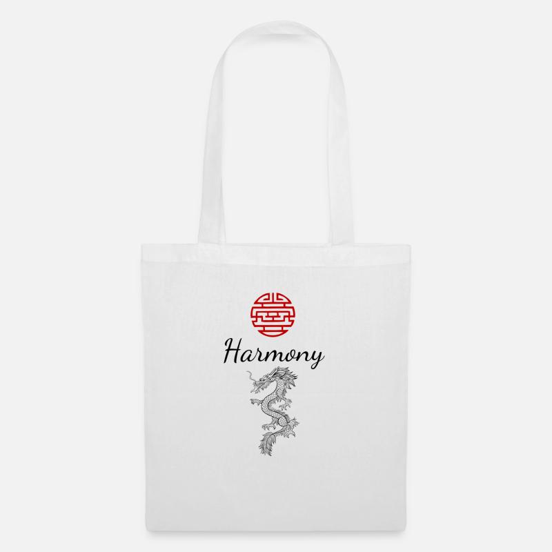 Harmonie - Stoffbeutel - Weiß