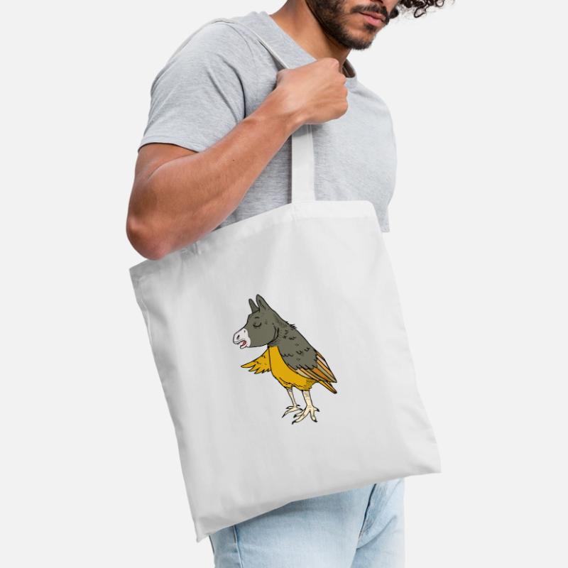 Esel oder Adler oder Vogel Eselvogel Stoffbeutel
