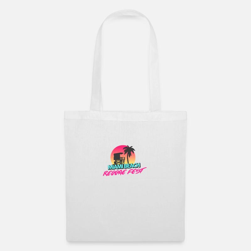 miami beach architectural district palm beach - Tote Bag - white