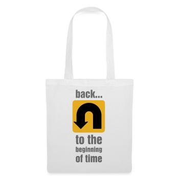 U-turn - Tote Bag - white - Front