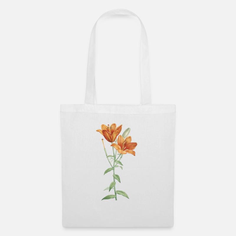 lily - Tote Bag - white