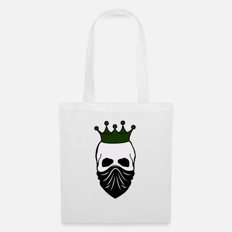 skull bandit king 02 - Stoffbeutel - Weiß