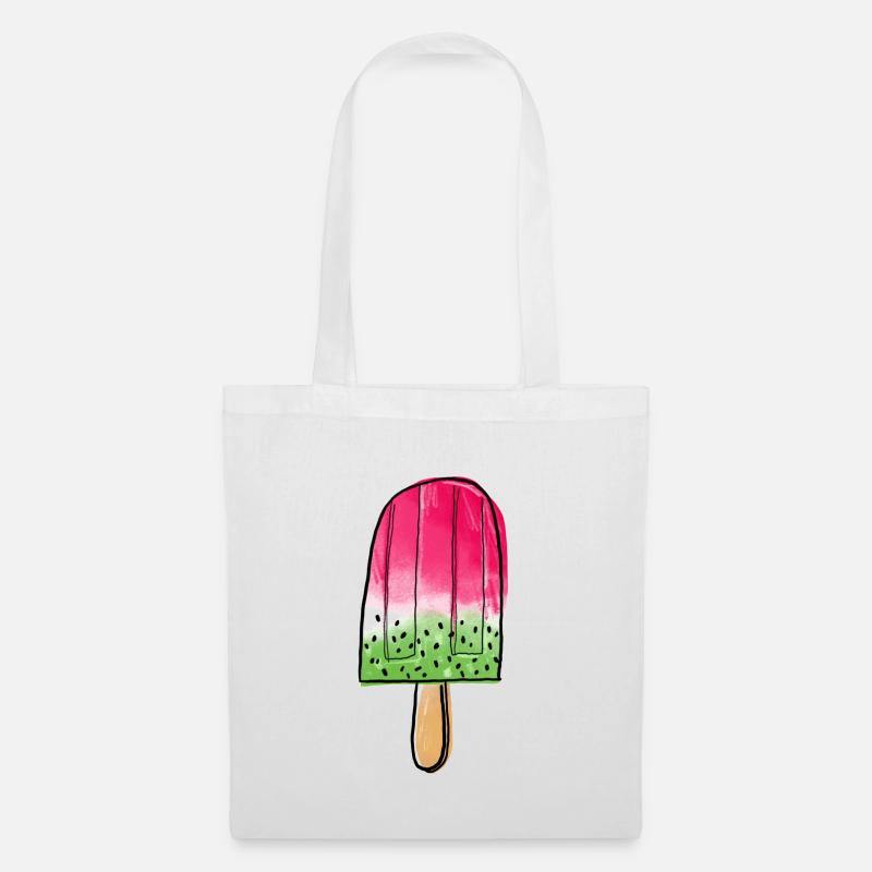 Icecream Watermelon - Stoffbeutel - Weiß