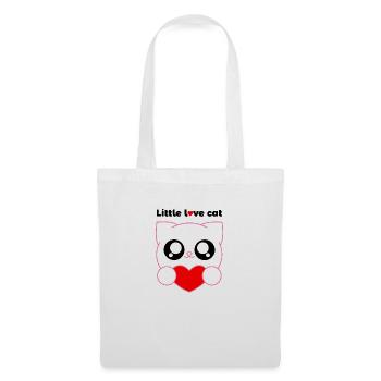 Little Love Cat - Tote Bag - white - Front