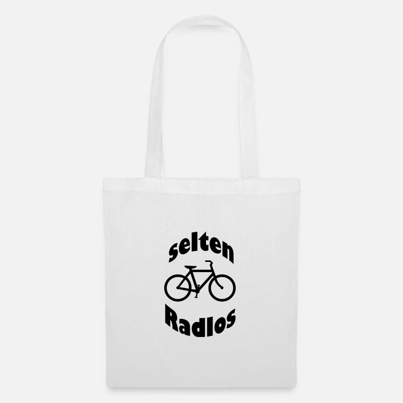 Selten Radlos - Stoffbeutel - Weiß