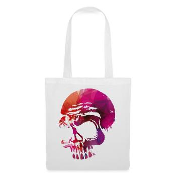 Skulls go hard - Tote Bag - white - Front