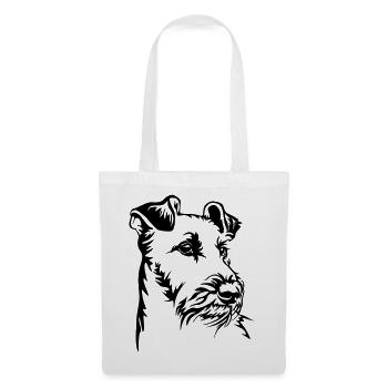 Irish Terrier head - Tote Bag - white - Front