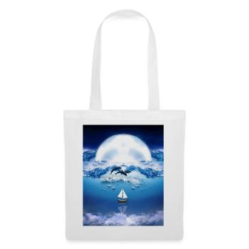 Mare - Borsa di stoffa - bianco - Fronte