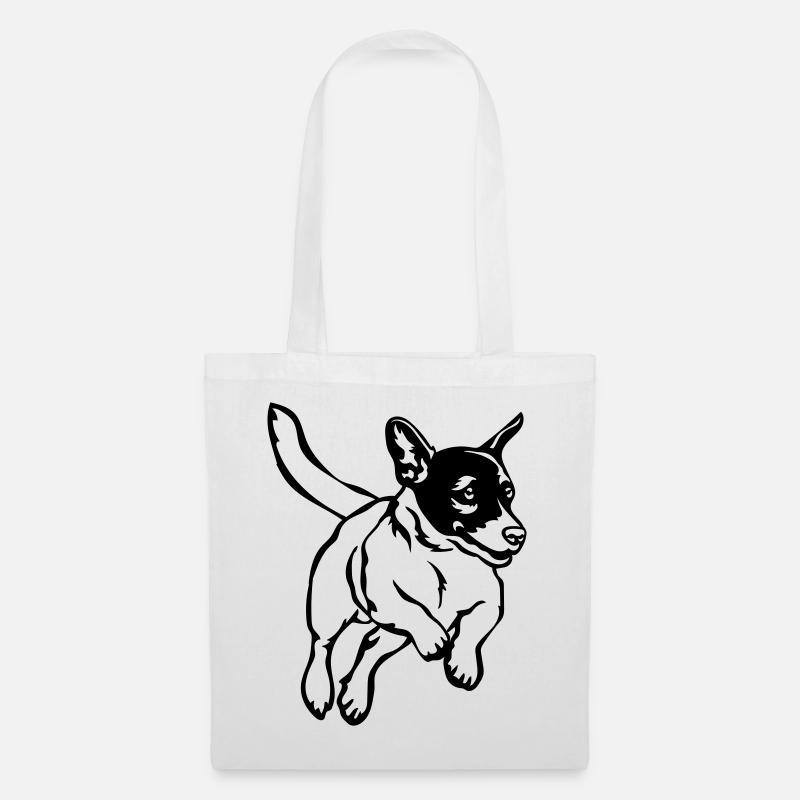 Jack Russell Terrier - Tote Bag - white