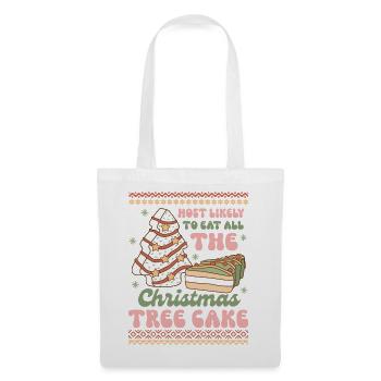 Pull de Noël moche - Sac en tissu - blanc - Devant