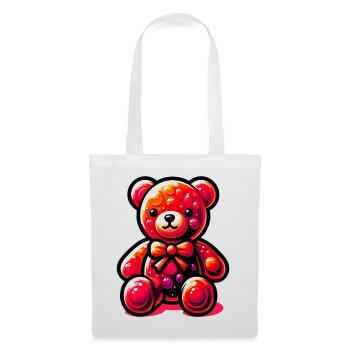 Ours - Sac en tissu - blanc - Devant