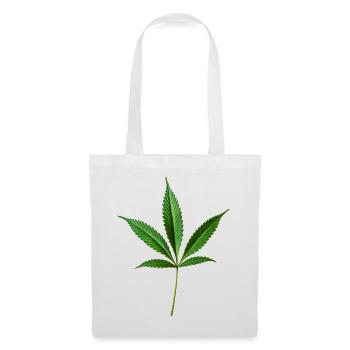 Marijuana Hemp (Cannabis) - Tote Bag - white - Front