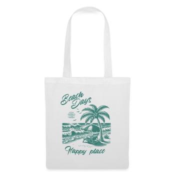 Paradise – Tropical Escape - Stoffbeutel - Weiß - Vorne