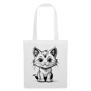 Kittycat - Stoffbeutel - Weiß - Vorne