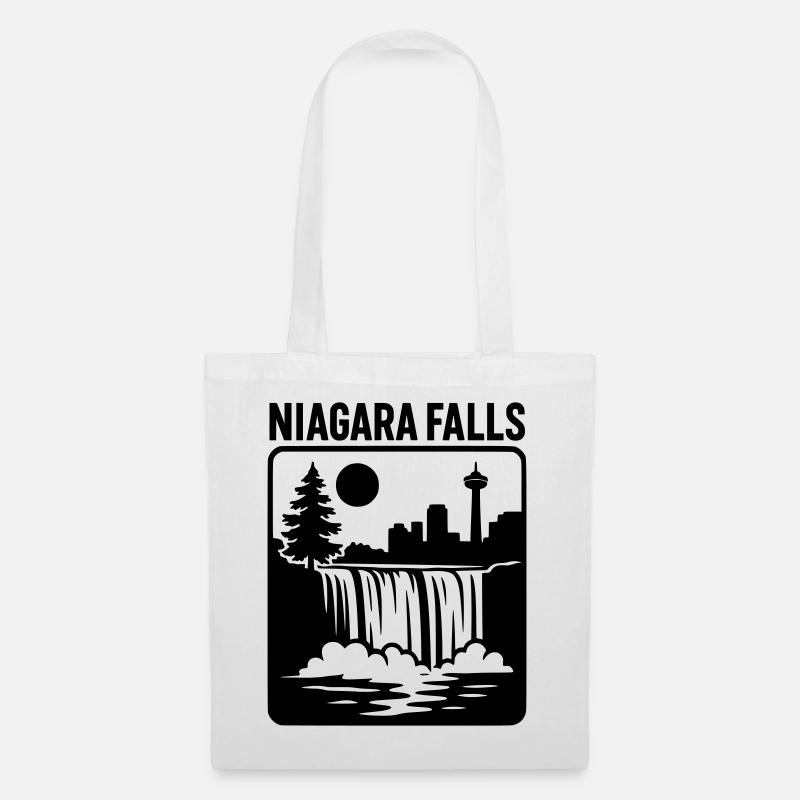Niagara Falls Falls Canada Vacances Loisirs - Sac en tissu - blanc