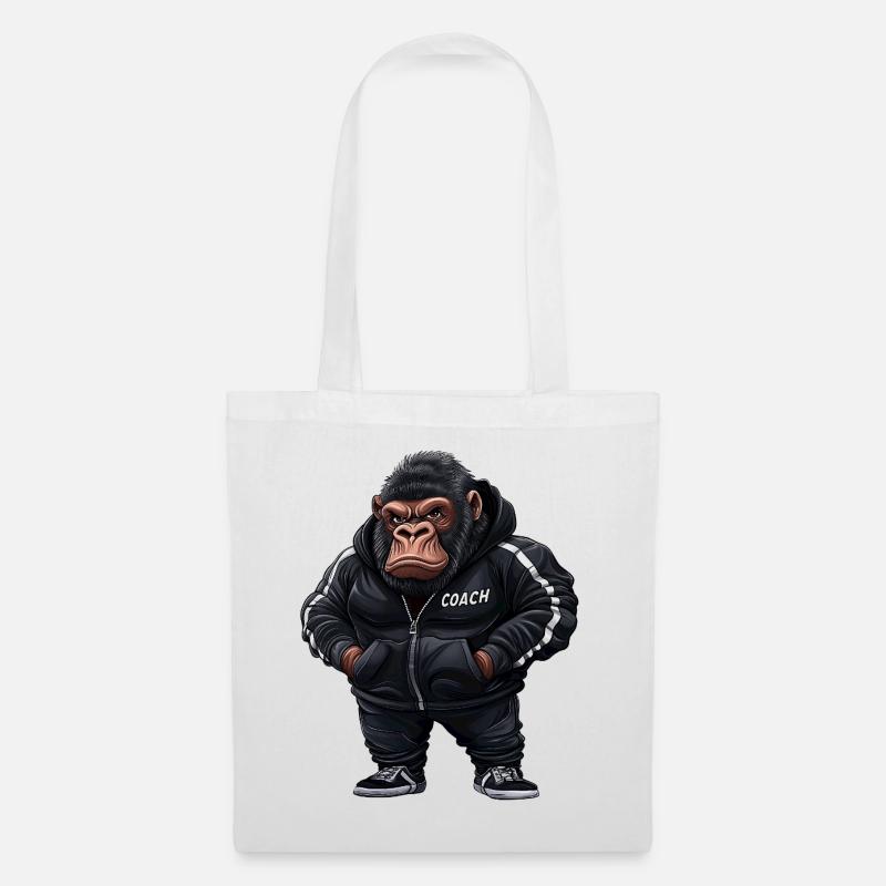 Gorilla Coach - Tote Bag - white