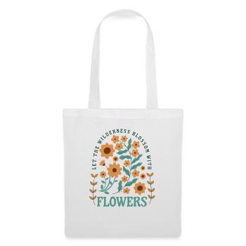 🌸 Let the Wilderness Blossom with Flowers Isaiah - Tote Bag - white - Front