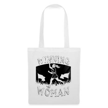 Winning Woman Run - Tote Bag - white - Front