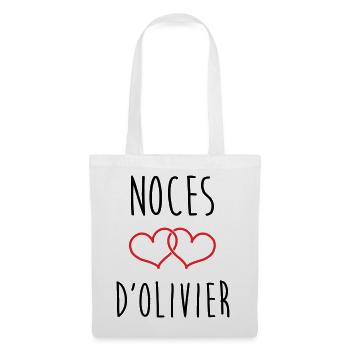 Olivier's wedding 59 years of marriage - Tote Bag - white - Front