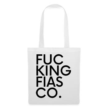 Fucking Fiasco – Typography Saying - Tote Bag - white - Front
