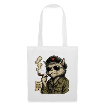 Cat Guevara - Stoffbeutel - Weiß - Vorne
