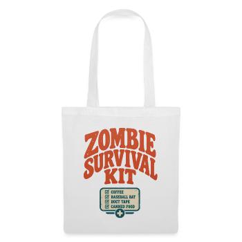 Zombie Survival Kit - Stoffbeutel - Weiß - Vorne
