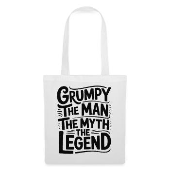Grumpy der Mann, der Mythos, die Legende - Stoffbeutel - Weiß - Vorne